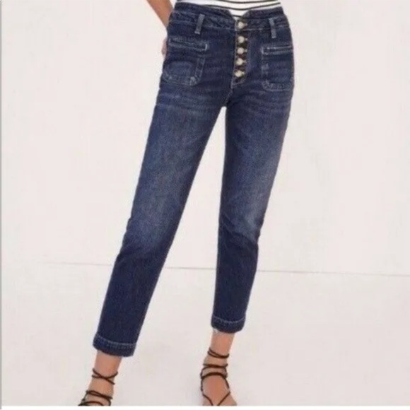 Anthropologie Pilcro and the letterpress High Rise Slim Jean Size 26 - Picture 1 of 10